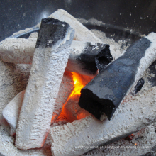 Briquette do hexágono Briquete da serragem Carvão vegetal da madeira dura do carvão vegetal
